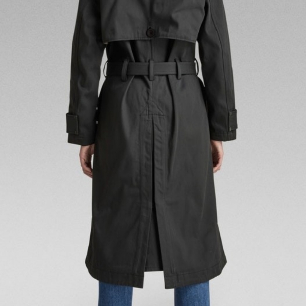 G-Star Black Trench Coat